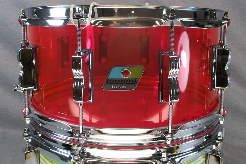ludwig pink vistalite