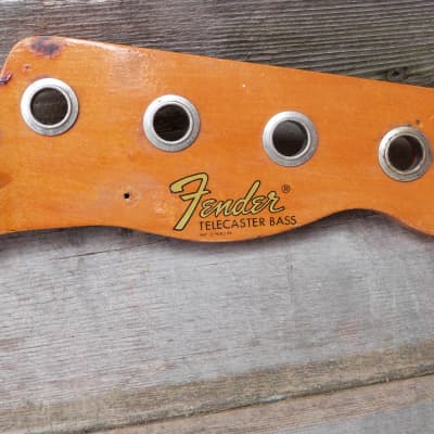 Fender telecaster bass neck 1968 1968 natural image 2
