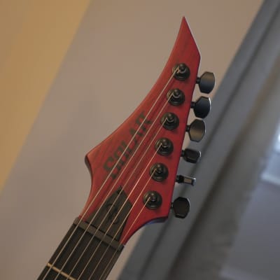 Solar Guitars A2.6 TBR 2022 - TRANS BLOOD RED MATTE image 6