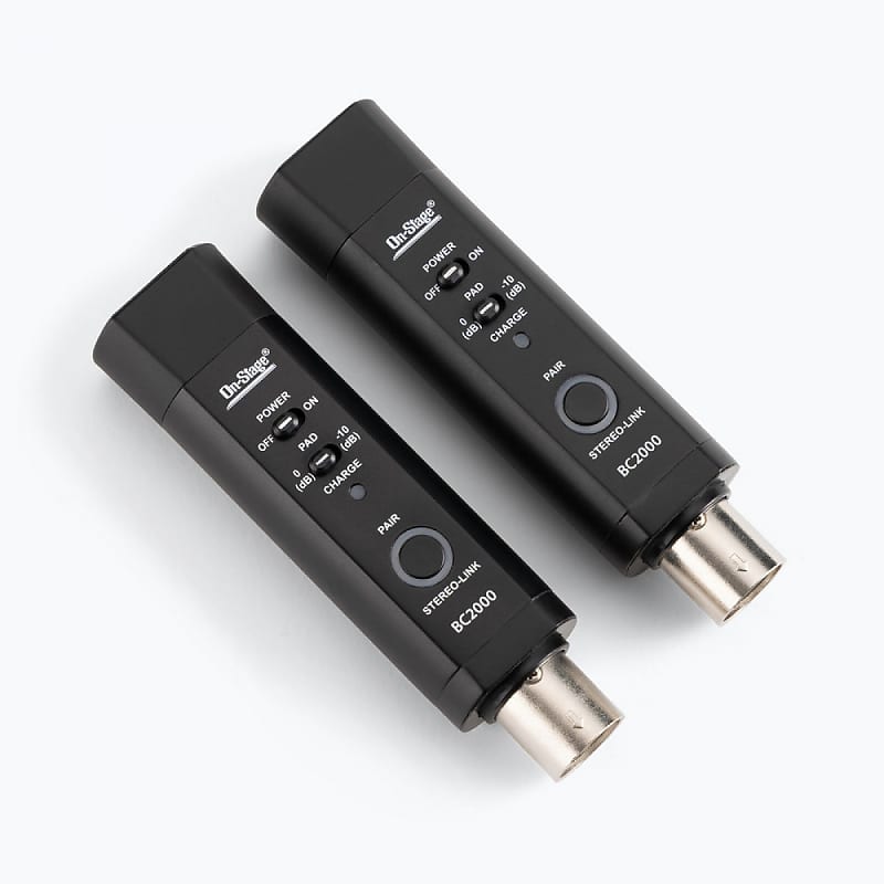 On Stage BC2000V2 Stereo Bluetooth Converter Reverb