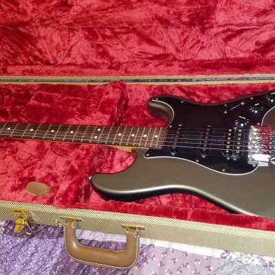 Fender Stratocaster Deluxe Floyd Rose 2002 Pewter w/ Rosewood image 2