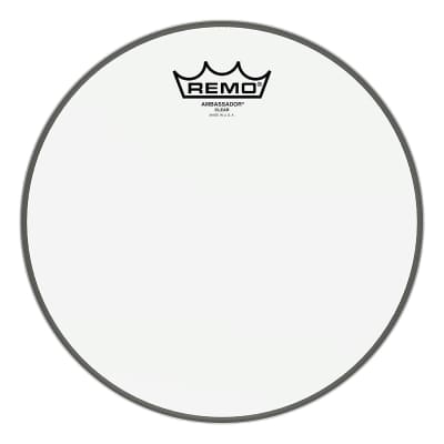 Remo Ambassador Clear Drum Head - 10 Inch image 1