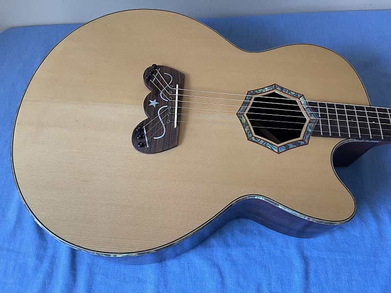 Century Custom Acoustic Guitar W/ Fishman Electronics Reverb