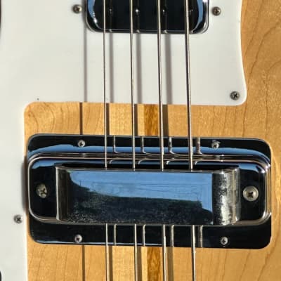 Rickenbacker 4001 Bass 1977 - gorgeous Mapleglo 4001 in a rare Left Handed spec that is like New in all respects. image 9