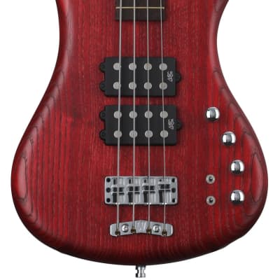 Warwick Pro Series Corvette $$ Electric Bass Guitar - Burgundy Red image 1