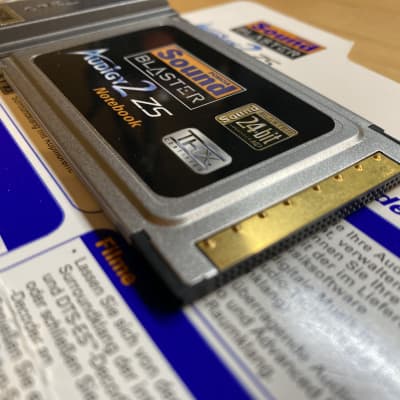 Creative Labs Sound Blaster Audigy 2 ZS Notebook PCMCIA 24 Bit image 3