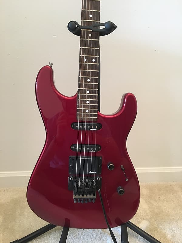 Charvel Model 3 1987 Cherry Red | Reverb