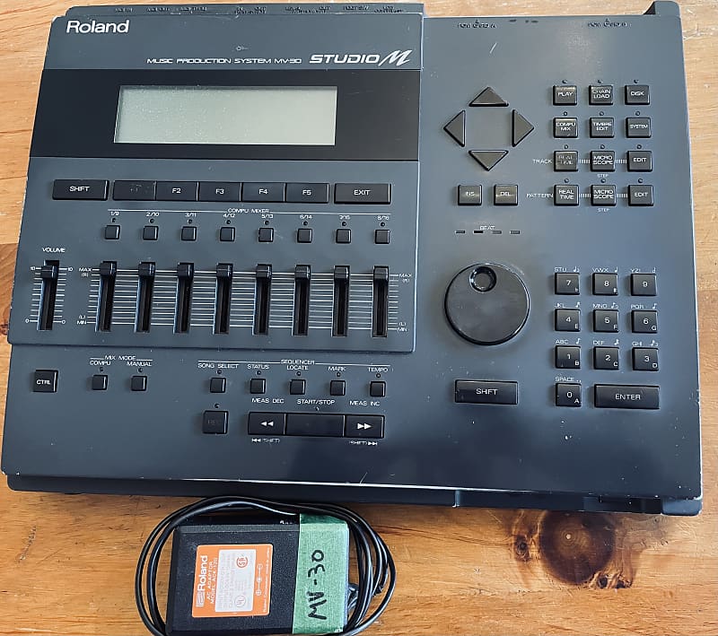 Roland Studio M MV30 MIDI workstation 1990 Bon Reverb
