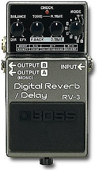BOSS RV-3 Digital Reverb/Delay | Reverb