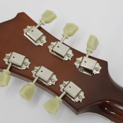 Eastman T185MX Thinline Archtop Electric Guitar, Goldburst image 12