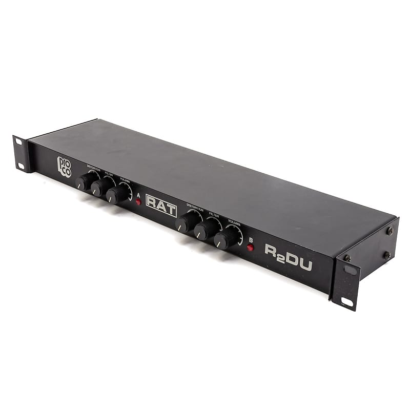 ProCo R2DU Rat Rack Mount Unit w/Footswitch and Power Supply | Reverb