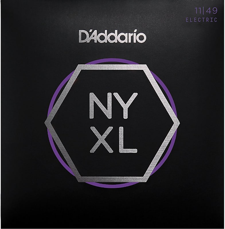 D'Addario NYXL1149 Nickel Plated Electric Guitar Strings, Medium image 1