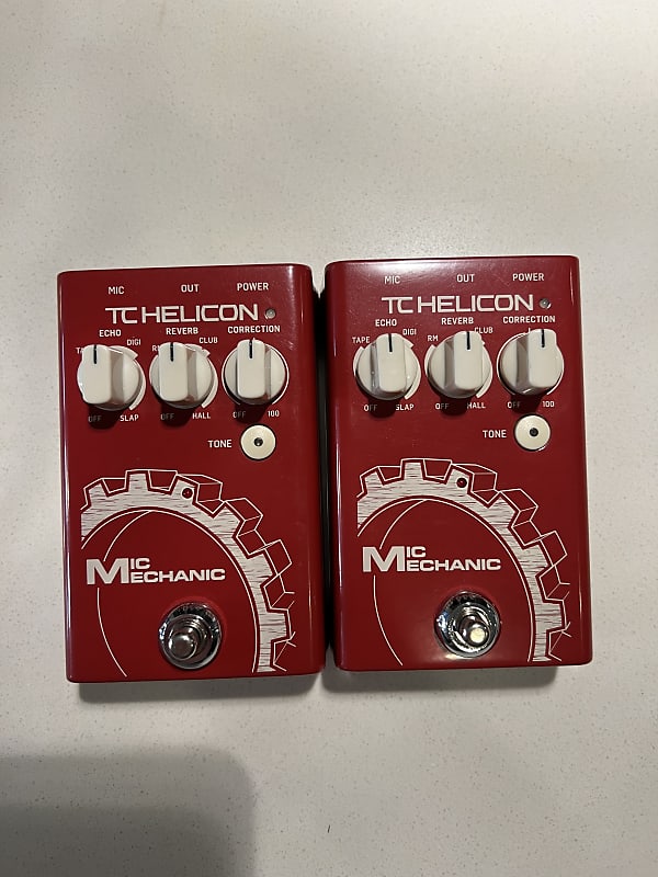 その他 TC-HELICON Voicetone Mic Mechanic TC-Helicon VoiceTone Mic Mechanic Pedal For Vocals 996013011 B&H