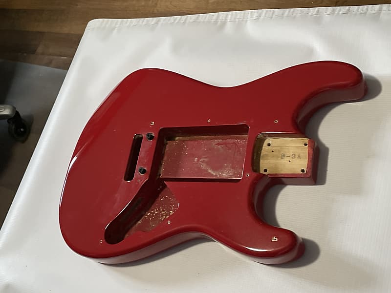 1986 Japan Charvel Jackson Import Model 3A Ferrari Red