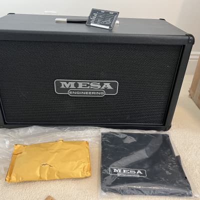MESA BOOGIE 2-12 RECTIFIER HORIZONTAL CABINET WITH 2 CELESTION  65 WATT CREAM BACKS NEW CONDITION IN BOX ALL GOODIES for sale