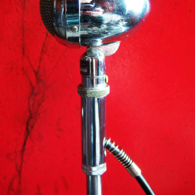 Vintage 1950's Astatic T-3 crystal "bullet" microphone High Z harp mic  prop display JT30 D104 image 8