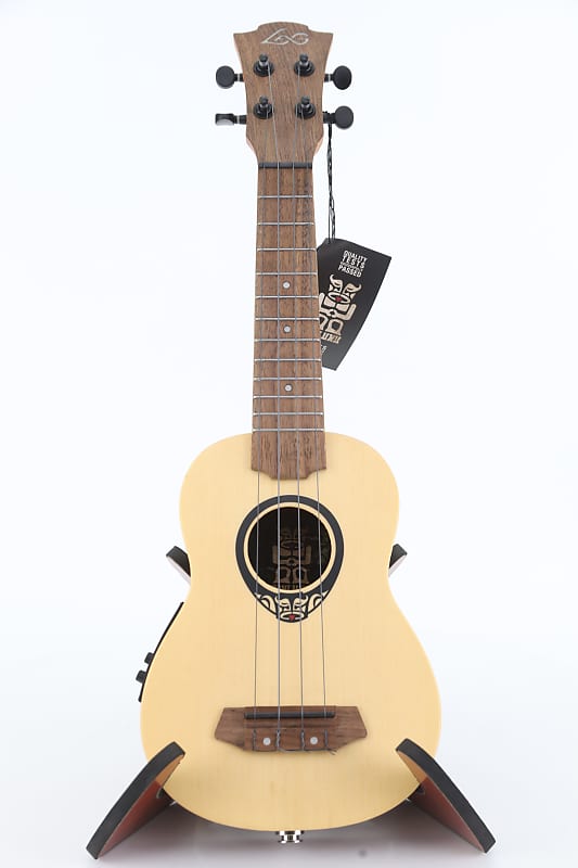 Lag Tiki Uku Baby 150SE - electric soprano ukulele image 1