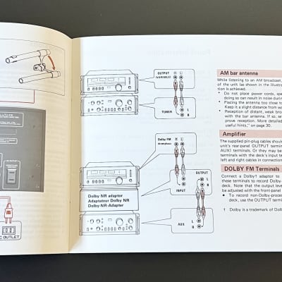 Sansui TU-919 Quartz Locked Stereo AM/FM Tuner, Original Instructions & Brochure image 10