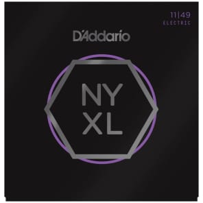 D'Addario NYXL1149 Nickel Wound Electric Guitar Strings, Medium Gauge