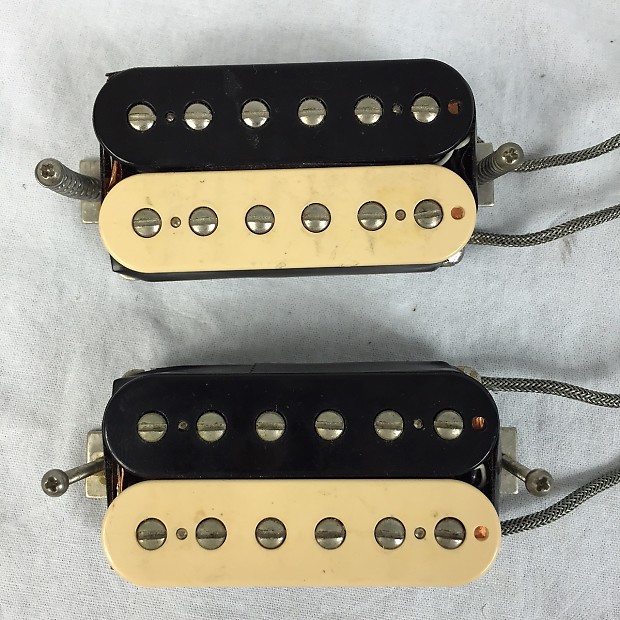 Gibson Dirty Fingers 1980 Zebra Humbucker Pickup Set | Reverb