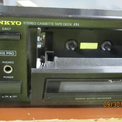 Onkyo TA-R301 Single Well Solenoid Controlled Cassette Deck - Dolby B/C HX Pro (20hz - 19Khz Spec) image 6