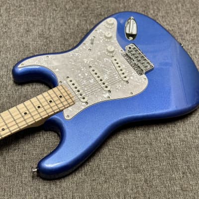 Stratocaster Partscaster, Metallic Blue (Stratosphere, Mighty Mite, Warmoth, DiMarzio) image 2