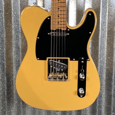 Musi Virgo Classic Telecaster Yellow Guitar #0077 Used for sale