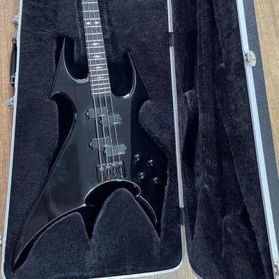 BC RICH NJ SERIES BEAST BASS GUITAR BLACK W/CASE (USED) for sale