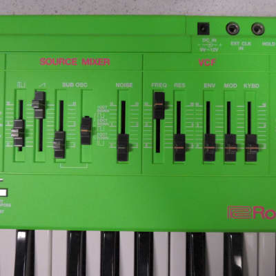 Roland SH-101 Monophonic Analog Synthesizer Refinished by GHOSTINMPC Custom Green [Three Wave Music] image 4