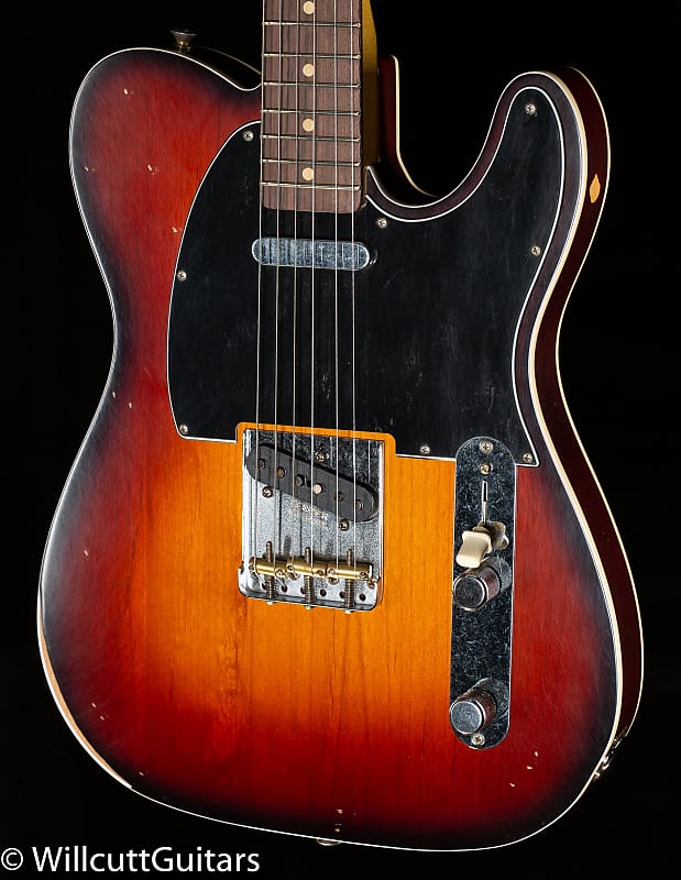 Fender Jason Isbell Custom Telecaster Rosewood3-Color Chocolate Burst (770) image 1