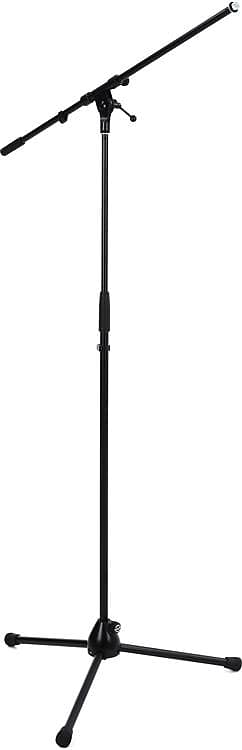 K&M 210/2 Microphone Stand with Fixed Boom - Black (5-pack) Bundle image 1