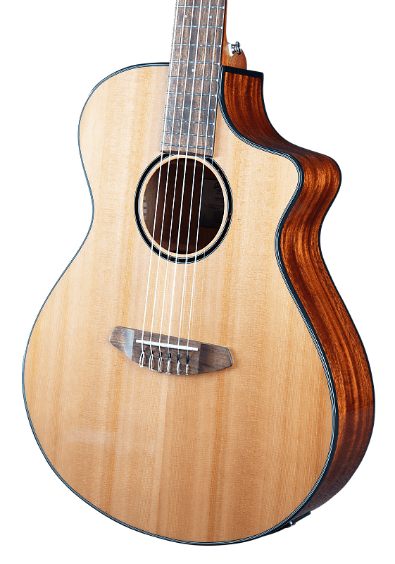 Breedlove ECO Discovery S Concert CE Nylon Acoustic-Electric Guitar - Red  Cedar Natural Gloss