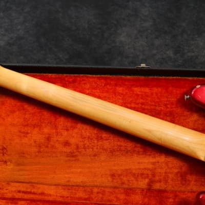 1966 Fender Precision Bass - Candy Apple Red image 5