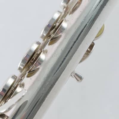 Emerson Flute Open Hole B Foot Silver Head SN 87534 GREAT PLAYER image 16