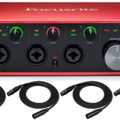 Focusrite Scarlett 18i8 USBオーディオインターフェース Amazon.com: Focusrite Scarlett 18i8 3rd Gen USB Audio