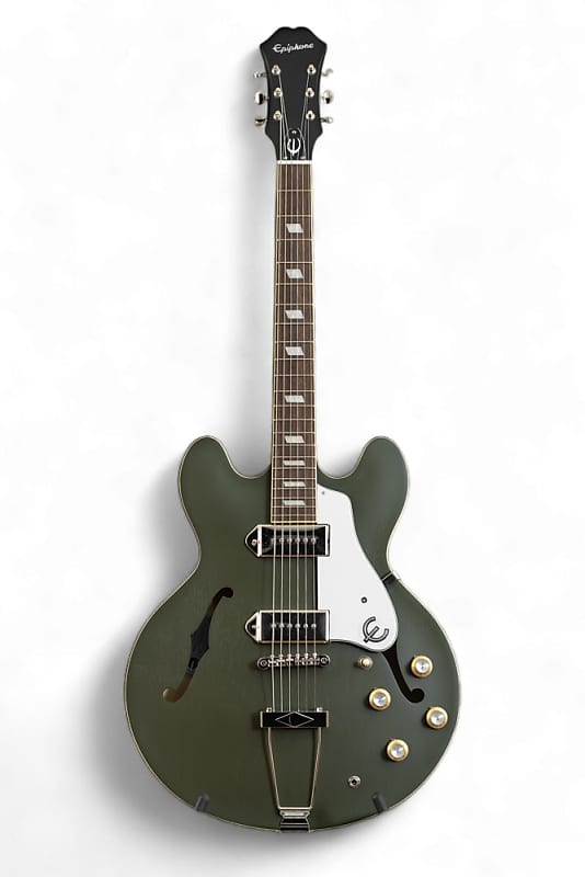 Epiphone Casino Worn Olive Drab | Reverb