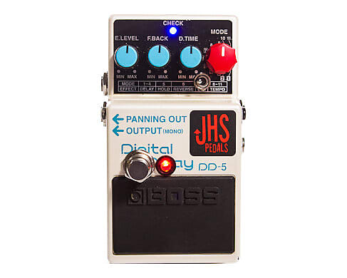 JHS Boss DD-5 Delay with "Dual Mode" and "Analog Tone" Mods imagen 1