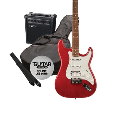 Ashton Electric Guitar and Amp Pack Red for sale