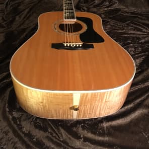 Guild D60 Maple Back "90s Westerly Wonder" Rare Bird  Acoustic Electric Top of the Line Model image 15