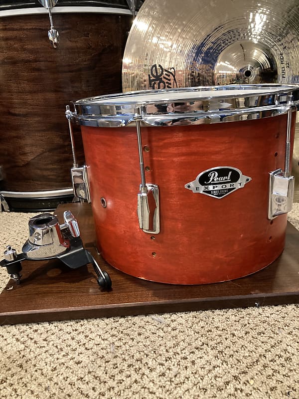Pearl 13x9” Export EX Rack Tom Salvaged 2016 Red image 1