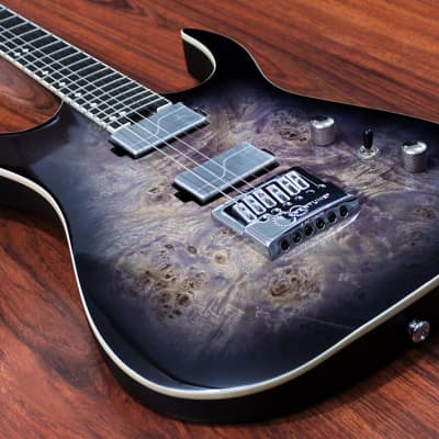 Halo MERUS 6-string Guitar with EVERTUNE 🤘🏻 Fishman Fluence Modern, Transparent Purple Bild 1