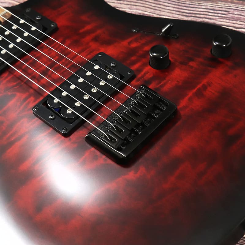 GrassRoots G-TB-55R See Thru Black Cherry Sunburst Satin 02/24