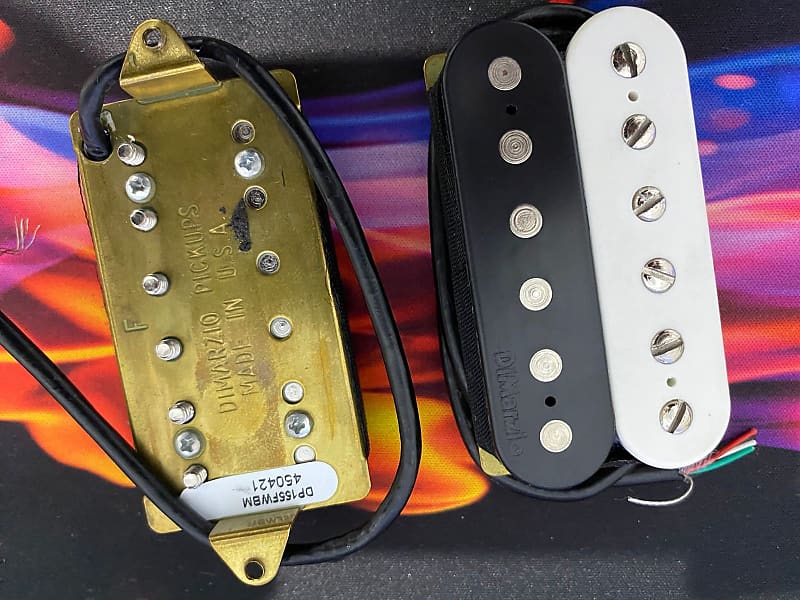 Dimarzio® Tone Zone™ & Air Norton™ Humbucker - Zebra | DHL Express Delivery  Included |