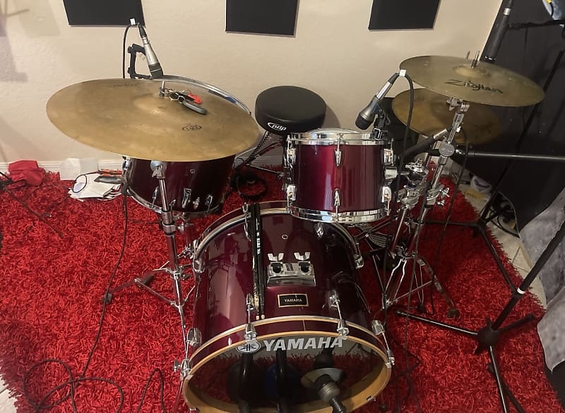 Yamaha 5Piece Drum Set Reverb