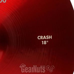 Paiste 18 inch Color Sound 900 Red Crash Cymbal image 4