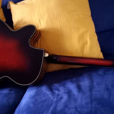 Huttl Opus  '60 solid top luthier archtop image 9