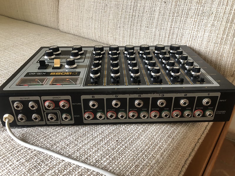 Boss KM-60 - 6-Channel Mixer - TWO UNITS - Serviced | Reverb