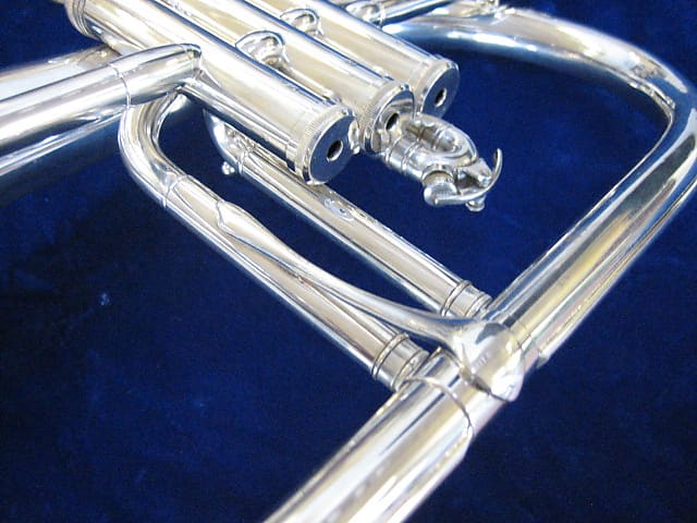 Mint Boosey & Hawkes Bb Flugelhorn Silver Plated | Reverb