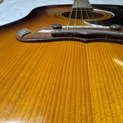 Framus Texan 5/296 12 String Acoustic Guitar 1960s - Sunburst image 13