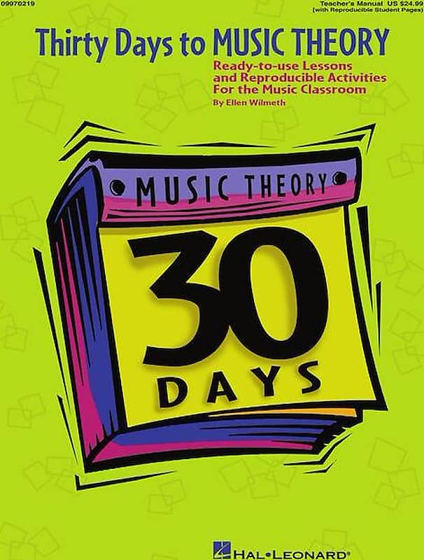 Thirty Days to Music Theory (Classroom Resource) - Ready-To-Use Lessons and Reproducible Activities image 1